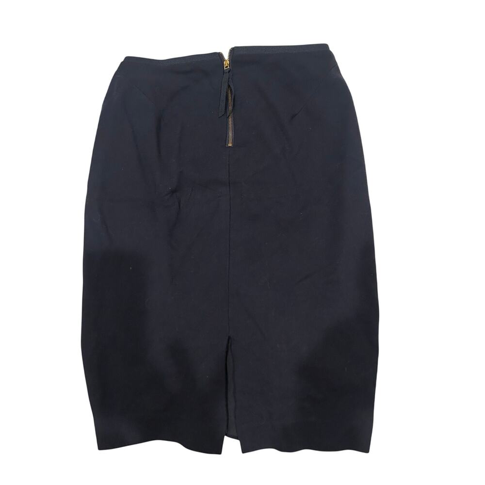 Boden Navy Pencil Skirt Size US 6 Classic Workwear Stretch Office Skirt
